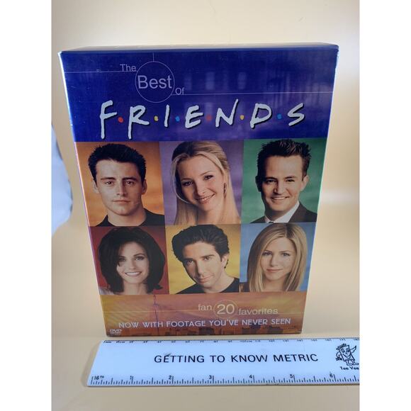 Friends - The Best of Friends Volumes 1-4: 20 Fan Favorites (DVD, 2001, 4-Discs) - Picture 2 of 11